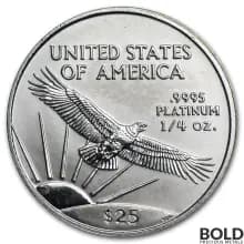 Platinum American Eagle *Random Date* - 1/4 oz