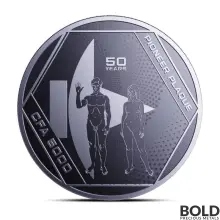 2022 1 oz Chad Pioneer Plaque Silver Coin (BU)