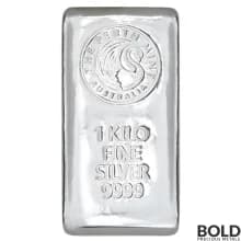 Silver 1 Kilo Perth Mint Bar