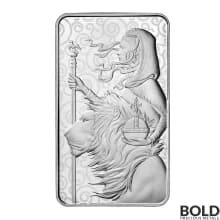 2021 Britain Great Engravers Una and the Lion 100 oz Silver Bar