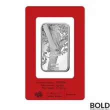 2022 PAMP 1 oz Lunar Tiger Silver Bar
