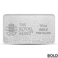 2024 10 oz British Una and Lion Silver Bar