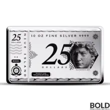 2024 10 oz Pressburg SilverNote Coin Bar