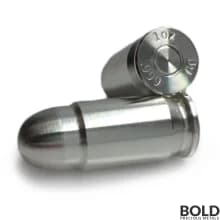 Silver 1 oz 45 Caliber ACP Bullet