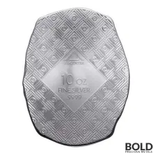 Silver 10 oz Argentia Art Nouveau Woman UHR Bar