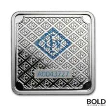 Silver 1 oz Geiger Edelmetalle Square Bar (*no capsule)