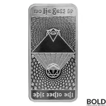 Silver 10 oz No Lies Bar