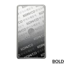 KOMSCO Bar 1 Kilo Silver