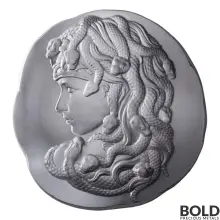 Silver 10 oz Argentia Medusa UHR Round