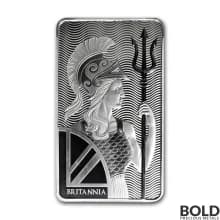 Silver 10 oz Britannia Bar