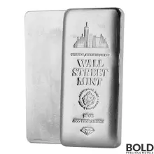 Silver 10 oz Scottsdale Wall Street Mint Bar