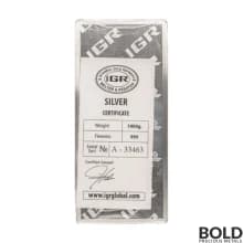 Silver 1 Kilo Istanbul Gold Refinery (IGR) Bar