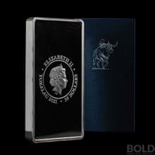 2022 Silver 1 Kilo Tokelau Goddess Europa Coin Bar
