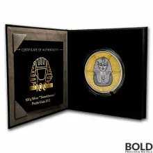 2022 Djibouti Tutankhamun Puzzle Coin 500 gram Silver