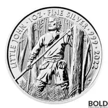 2022 Great Britain Myths & Legends: Little John 1 oz Silver BU