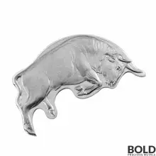 2021 Solomon Islands: Bull and Bear 1 oz Silver 2-Coin Set