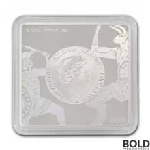 2021 Solomon Islands Minotaur Labyrinth of Crete 1.5 oz Silver