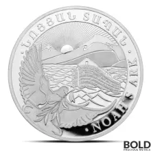 2024 10 oz Armenia Noah's Ark Silver Coin (BU)