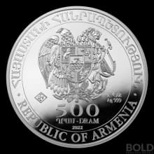 2022 Armenia Noah's Ark 1 oz Silver BU