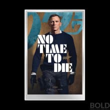 2020 Perth James Bond Poster No Time To Die 35g Silver Foil