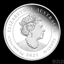2021 Australia Newborn Baby Gift 1/2 oz Silver Proof