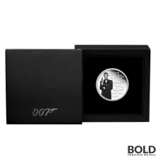 2022 Silver Tuvalu James Bond Legacy Series 1 oz Proof