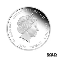 2022 Perth Simpsons Krusty Lu Studios 1 oz Silver Proof