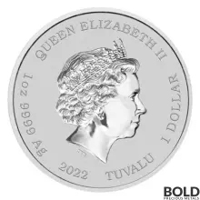 2022 Silver Perth Simpsons: Treehouse of Horror 1 oz Colored Proof