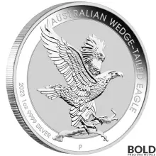 2023 Silver 1 oz Australia Perth Wedge-Tailed Eagle BU Coin