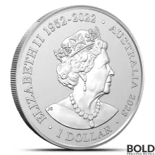 2023 1 oz Royal Australian Mint Humpback Whale Silver Coin