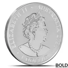 2023 1 oz Australia's Most Dangerous: Box Jellyfish Silver Coin (BU)