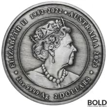 2023 Silver 2 oz Australia Kangaroo Yongka Colored Coin