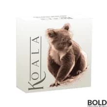 2023 Silver 5 oz Perth Koala Proof HR Gilded (Rose Gold)