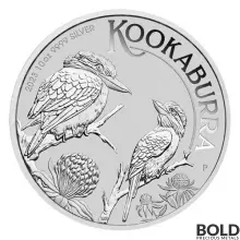 2023 Silver Kookaburra 10 oz BU