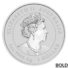 2023 Silver 1 oz Perth Lunar Year of the Rabbit BU