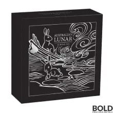 2023 Perth Lunar Year of the Rabbit 1/2 oz Silver Proof