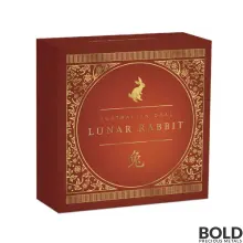 2023 Perth Silver 1 oz Opal Lunar Rabbit Proof