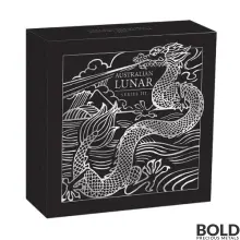 2024 1 oz Perth Lunar Year of the Dragon Silver Coin (Proof)