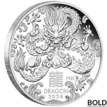 2024 1 oz Perth Lunar Year of the Dragon Silver Coin (Proof)