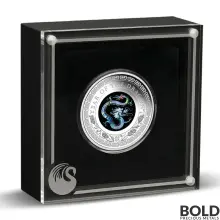 2024 1 oz Perth Opal Lunar Dragon Silver Coin (Proof)