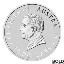2024 10 oz Perth Kookaburra Silver Coin (BU)