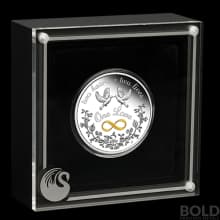 2022 Silver Perth One Love Colored 1 oz Proof