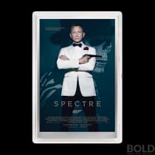 2020 Perth James Bond Poster Spectre 5g Silver Foil