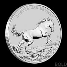2021 Silver 1 oz Australia Perth Brumby BU