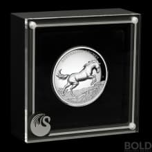 2021 Silver 2 oz Australia Perth Brumby Proof