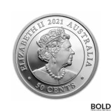 2021 Perth Dreaming Down Under: Kangaroo 1/2 oz Silver Proof