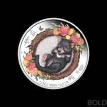 2021 Dreaming Down Under: Tasmanian Devil 1/2 oz Silver Proof