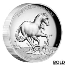 2020 Silver 2 oz Australia Perth Brumby Proof