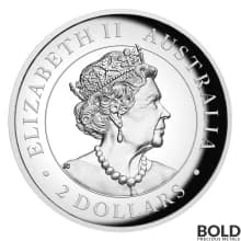 2020 Silver 2 oz Australia Perth Brumby Proof