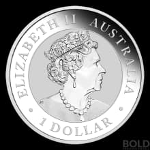 2020 Australia Perth Emu 1 oz Silver BU